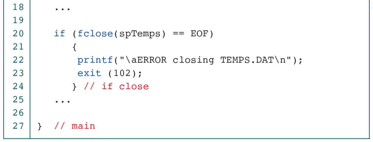 Original closing check. Closing can report a buffered-output failure.