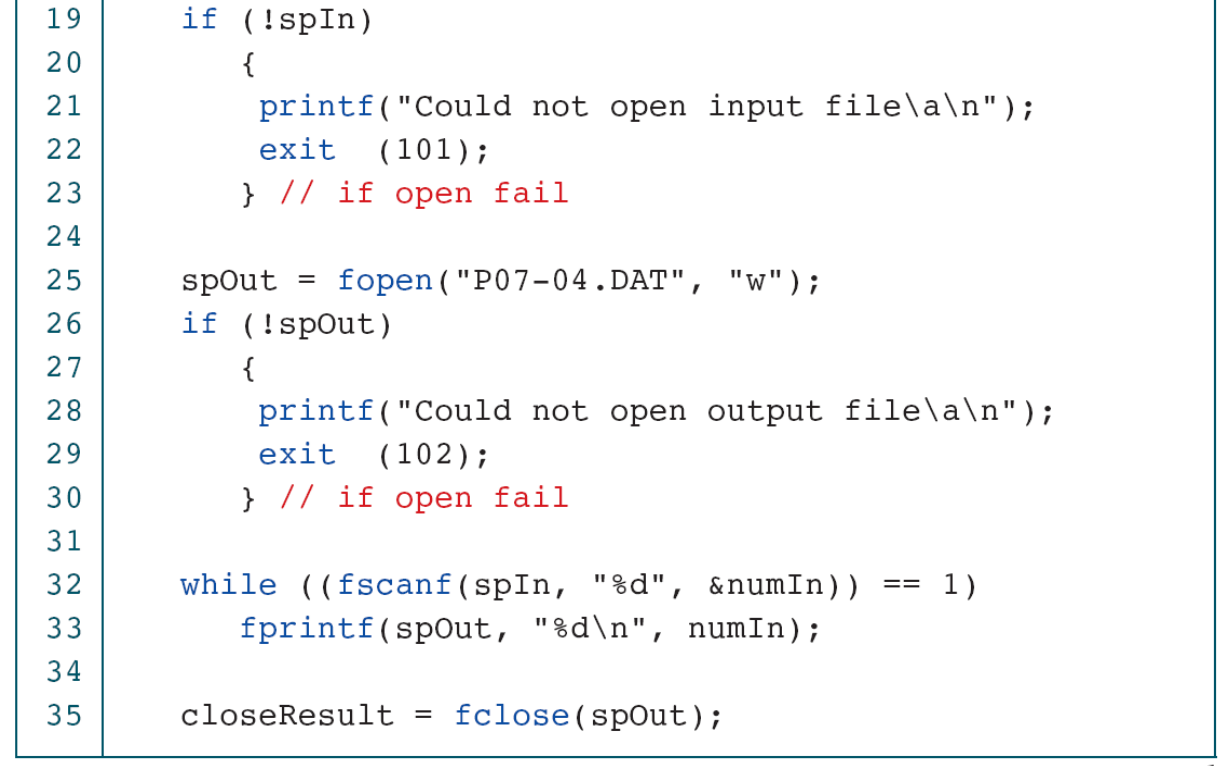 Copying integers: open and transfer. Converting values and formatting them again need not preserve the original whitespace.