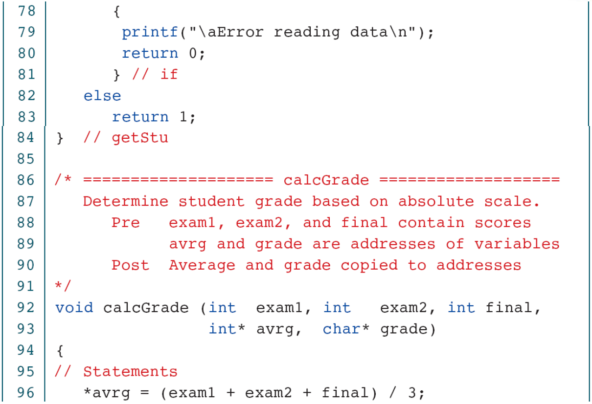 Check ranges before arithmetic. Integer division truncates the average in this original example.