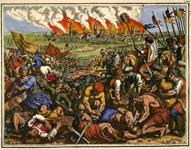 Historical representation of warfare
