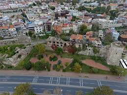 Boukoleon remains and adjoining road; photograph date unspecified