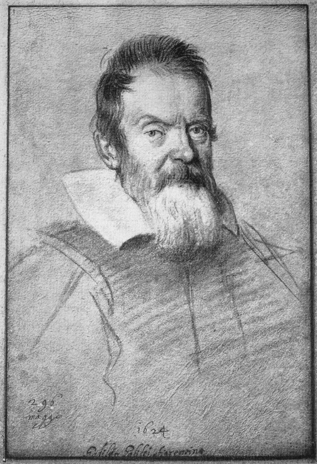 Portrait of Galileo Galilei