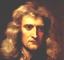 Portrait of Isaac Newton