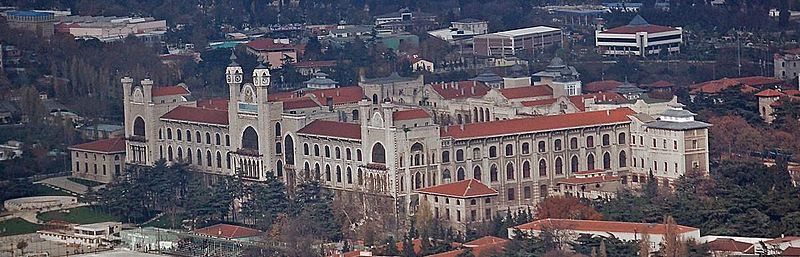 The Imperial Medical School building at Haydarpaşa; a later stage of institutional development