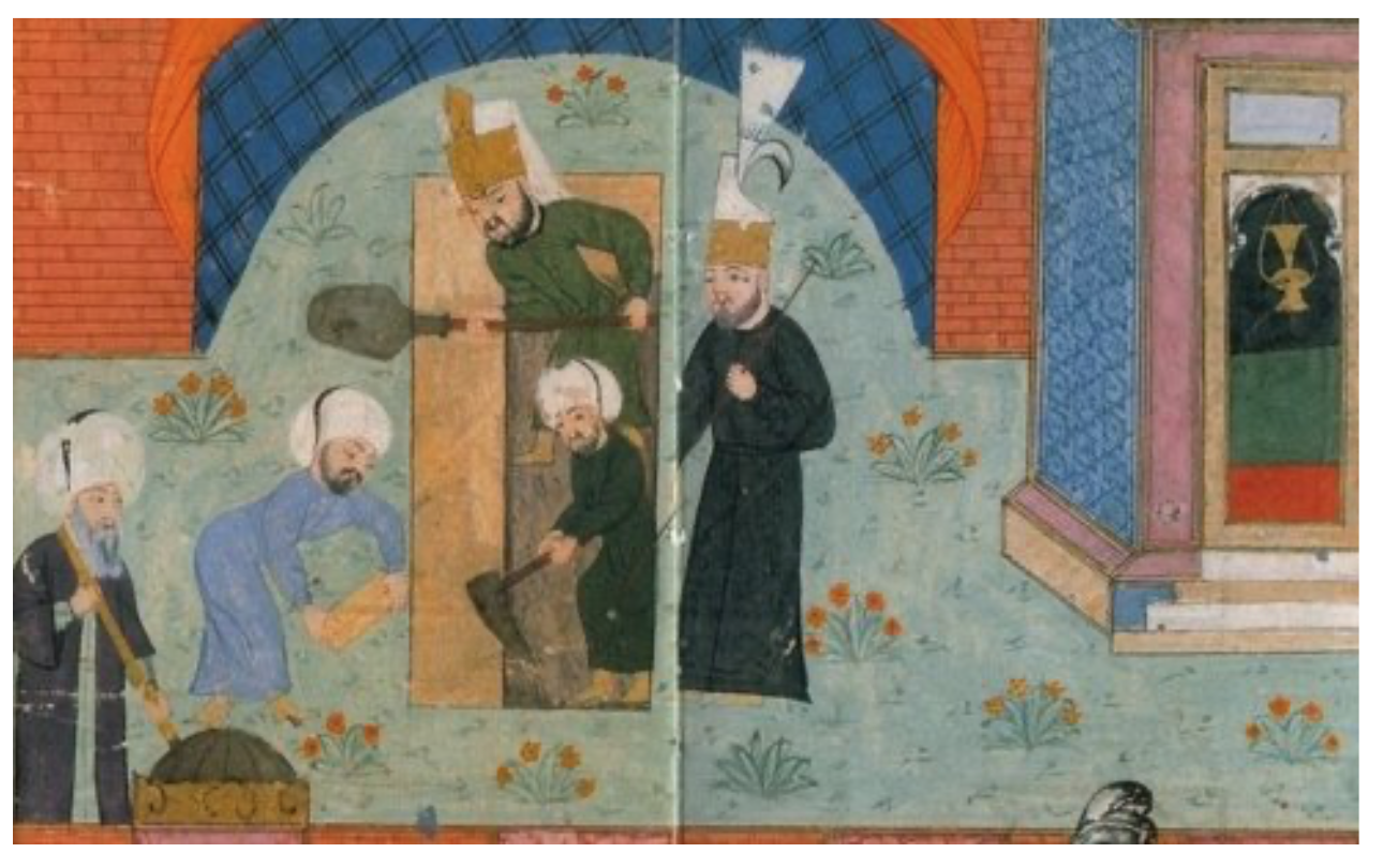 An Ottoman historical scene accompanying the account
