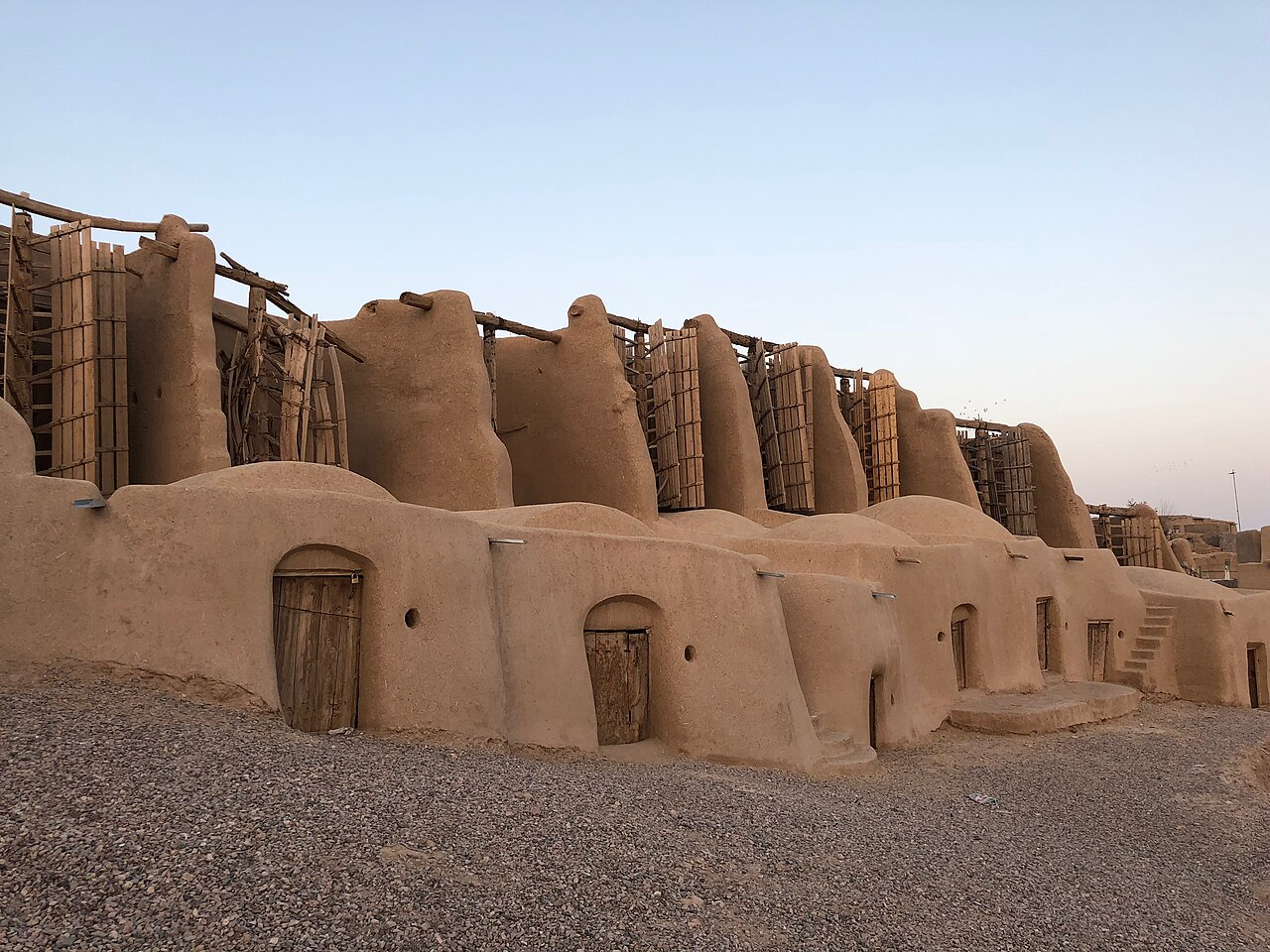 Traditional vertical-axis windmills, Nashtifan, Iran — Ali Vaseghnia, CC BY-SA 4.0